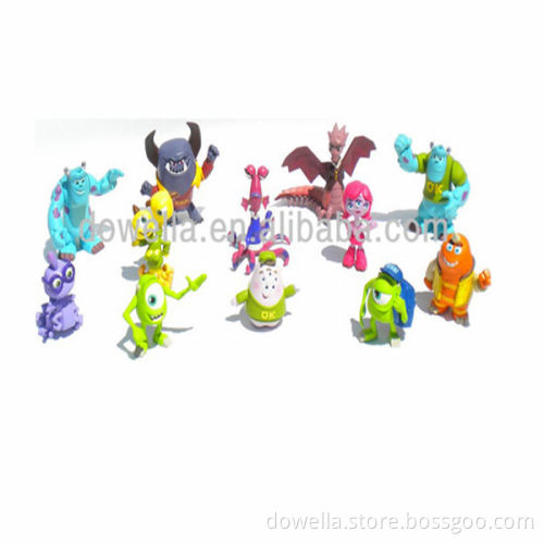 Disny supplier factory cartoon figure/OEM toy cartoon/plastic monster toys